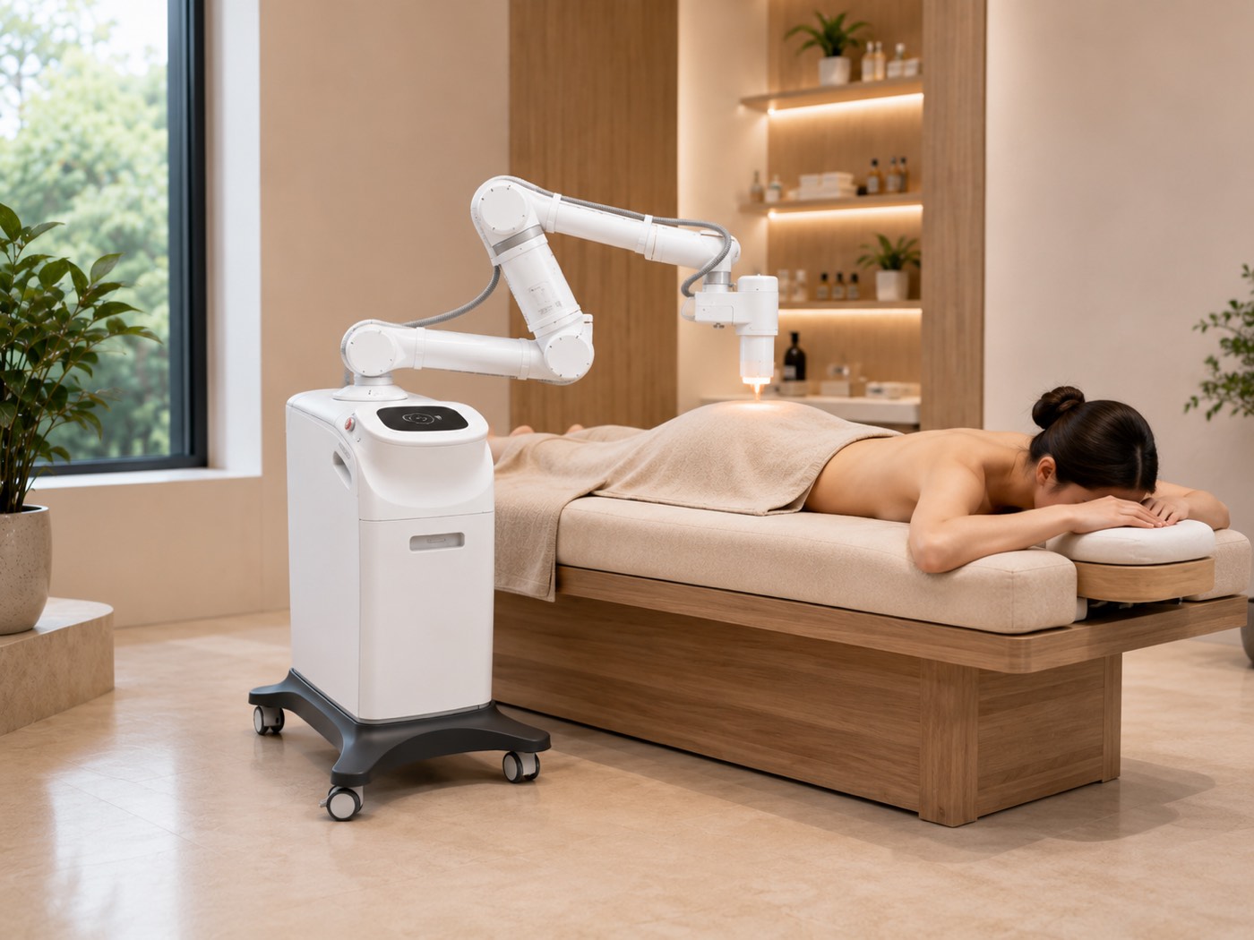 AI moxibustion robot